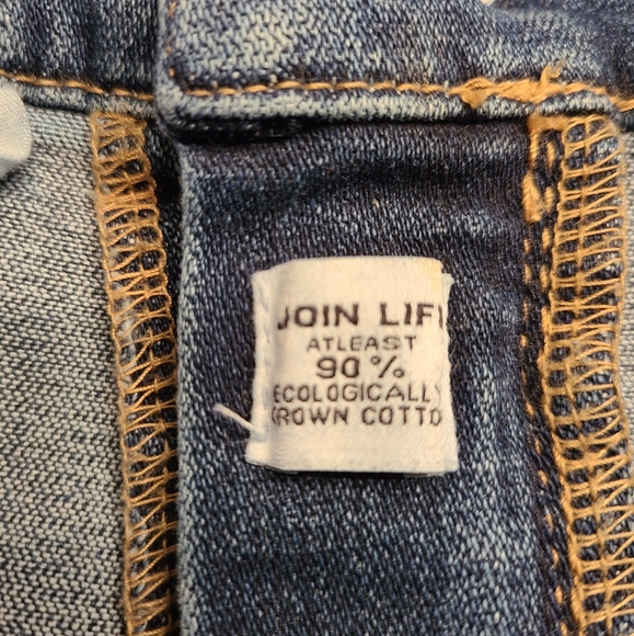 Zara High-Rise Skinny Leg Blue Jeans Size 6 - Picture 7 of 9